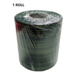 Bark Decorative Titanium Leaf Double Sided Satin Ribbon - Image 6