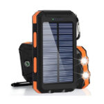 Solar Power Bank Compass 20000mAh Outdoor Mobile Phone Dual Headlights - Image 4