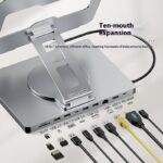 Type-c Extended Rotating Folding Laptop Stand - Image 2
