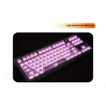White Fission Side Carving Transparent Keycap - Image 2