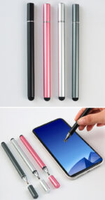 Handwriting Touch Screen Disc Pen With Aluminum Handle - Image 5