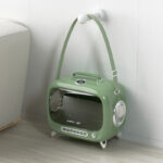 TV Cat Bag Out Portable Space Capsule Pet Backpack Carrying Large Capacity Portable