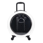 Pet Trolley Bag Transparent Reinforced Portable PC Cat Bag Dog Out - Image 7