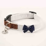 Pet Dog Hand Holding Rope Cute Bow Collar Tone - Image 6