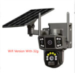 Solar Outdoor Screen Panoramic Surveillance Camera - Image 3