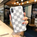 Leather Check Phone Case - Image 6