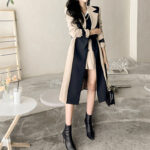 Fashionable Autumn Women's Long Trench Coat - Image 3
