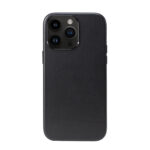 Genuine Leather Full Package Anti Drop Magnetic Suction Minimalist Phone Case - Image 2