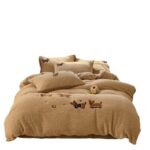 Four-piece Cashmere Winter Cartoon Extra Thick - Image 5