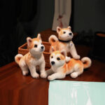 Simulation Dog Plush Toy Akita Doll - Image 2