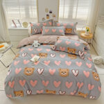 Cartoon Duvet Cover Bedding Bed Sheet Cute Quilt Cover - Image 5