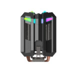 T400 Computer Tower CPU Cooler ARGB Four Copper Tubes - Image 3