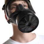 Wide view silicone anti-virus full face mask - Image 2