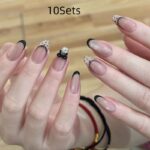 Sweet Girl Wearing Fake Nails - Image 8