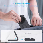 Folding With Cable 8000mAh Wireless Magnetic Power Bank - Image 3