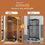 Parrot Cage New Splash-proof Home Ecological Villa - Image 2