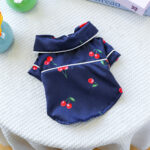 Wholesale Pet Dogcat Clothes Small Dog Puppy Clothing Cherry Pajamas - Image 3