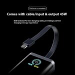 PD45W Notebook Power Bank 20000 MA Large Capacity With Cable - Image 5