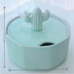 Pet Cat Ceramic Automatic Circulating Electric Active Water Dispenser - Image 5