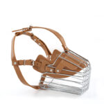 Dog Muzzle Adjustable Basket Soft Straps Rubber Pet Anti-bite Muzzle - Image 3