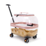 Cat Bag Pet Trolley Bag Go Out Dog Transparent - Image 5