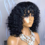 Human Hair Full Mechanism Bob Headgear - Image 4