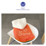 Pet Winter Cotton Dress Dogs And Cats Thermal Extra Thick With Fleece Reversible Coat - Image 2