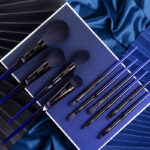 Blue 10 Makeup Brushes Set - Image 10