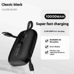 Fast Charge Large Capacity 22.5W Power Bank With Cable - Image 3