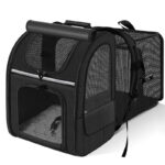 Cat Bag Portable Cat Backpack Extendable Pet Diaper Bag - Image 8