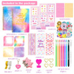 Hand Account Girl's Birthday Gift Scrapbook Children's Diary Suit - Image 5