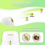 AFP Automatic Electric Tennis Machine 3196 Mini Tennis Pet Lightweight Throwing Machine Launcher - Image 5