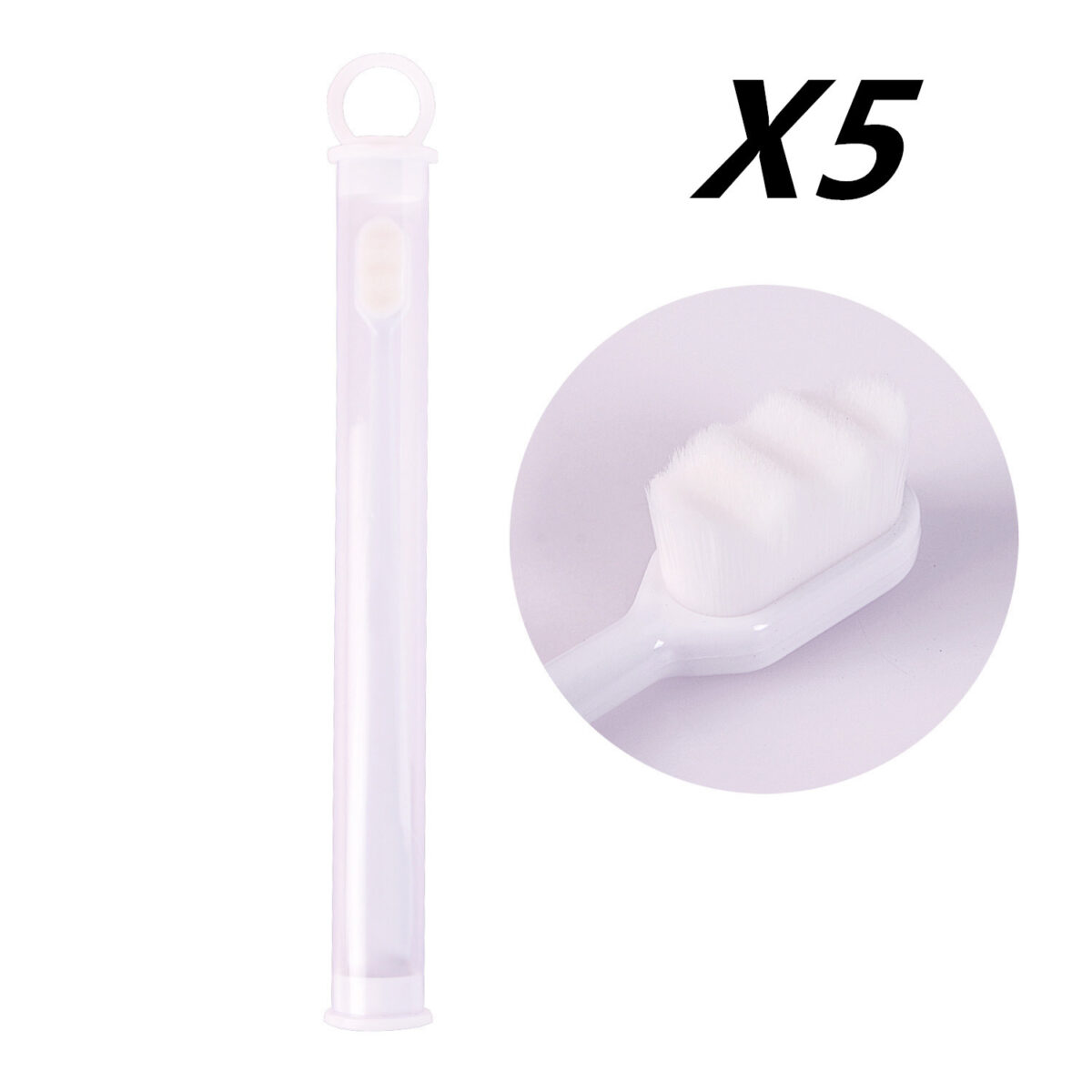 Ultra-fine Toothbrush Super Soft Bristle Deep Cleaning Brush Portable For Oral Care Tools Teeth Care Oral Cleaning Travel - Image 9