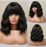 Gradual Golden Short Hair BOB Head Lifelike Chemical Fiber - Image 8