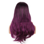 Gradient Color Inner Buckle Long Curly Hair High Temperature Silk Color Lace Headgear - Image 7