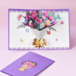 Three-dimensional Greeting Card Hand-carved Paper Blessing Card - Image 10