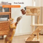 Smart Cat Teaser Toy Squirrel USB Charging