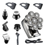 8D Multifunctional Electric Men's Shave Head Tool - Image 9