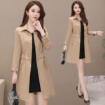 Graceful And Fashionable Korean Style Loose Coat - Image 6