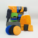 Car Cleaning Cloth Waxing Sponge Wheel Hub Brush 9-piece Set - Image 7
