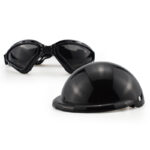 PET Helmet Helmet Dogs And Cats Outing Motorcycle Cap Headwear Pet Toy Hat Sunglasses Helmet Set - Image 6