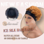 Colorful Real Human Hair Ice Silk Hair Band Elf - Image 4