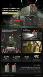 Outdoor LED Light Mobile Power Mobile Phone Large Capacity Portable Power - Image 4