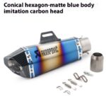 Motorcycle Sports Car Suitable For R3R25R6 Modified Scorpio Exhaust Pipe - Image 4
