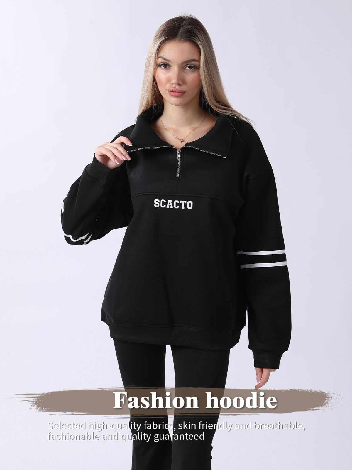 Women's Long Sleeved Sweatshirt - Image 1