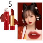 Women's Embossed Cat Lipstick Matte Moisturizing - Image 7