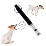 1PCS Dog Trainings Whistle Copper Ultrasonic Pet Dog Training Whistle Portable Keychain Whistle Adjustable Dog Flute Supplies