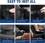 Breathable Pet Car Hanging Bag With Waterproof Seat Cushion - Keeping Your Dog Comfortable And Safe While Riding - Image 5
