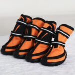 Dog Shoes Double Straps Non-slip, Wear-resistant And Waterproof - Image 5
