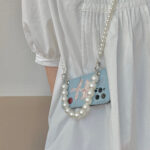 Flower Pearl Messenger Silicone Phone Case - Image 6